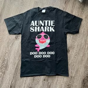 Auntie Shark T Shirt